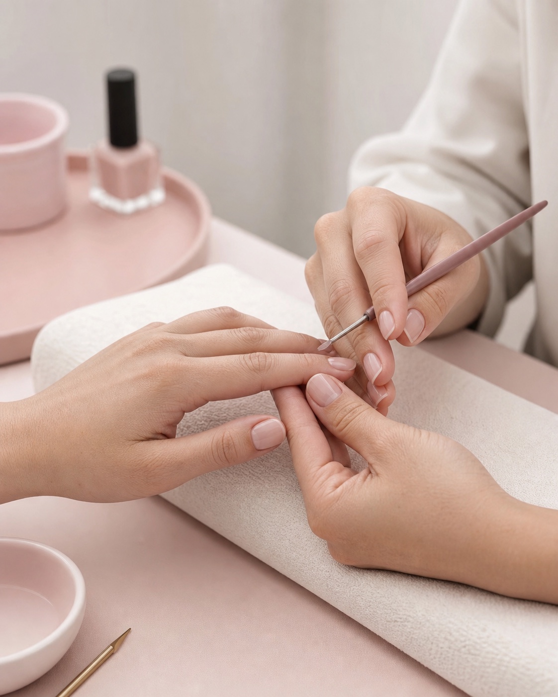 Immagine editoriale dedicata alla manicure