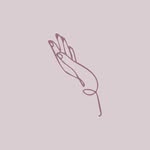 Illustrazione lineare ufficiale di una mano