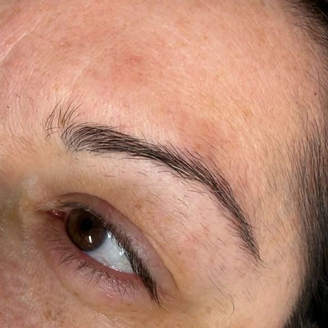 Dettaglio di un risultato microblading pubblicato da De.Lia